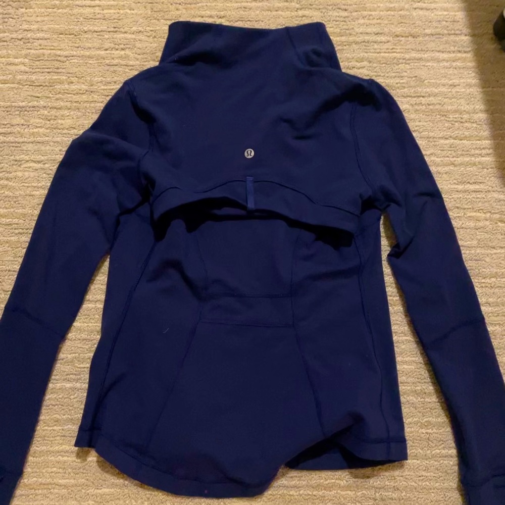 Lululemon Navy Blue Zip-Up